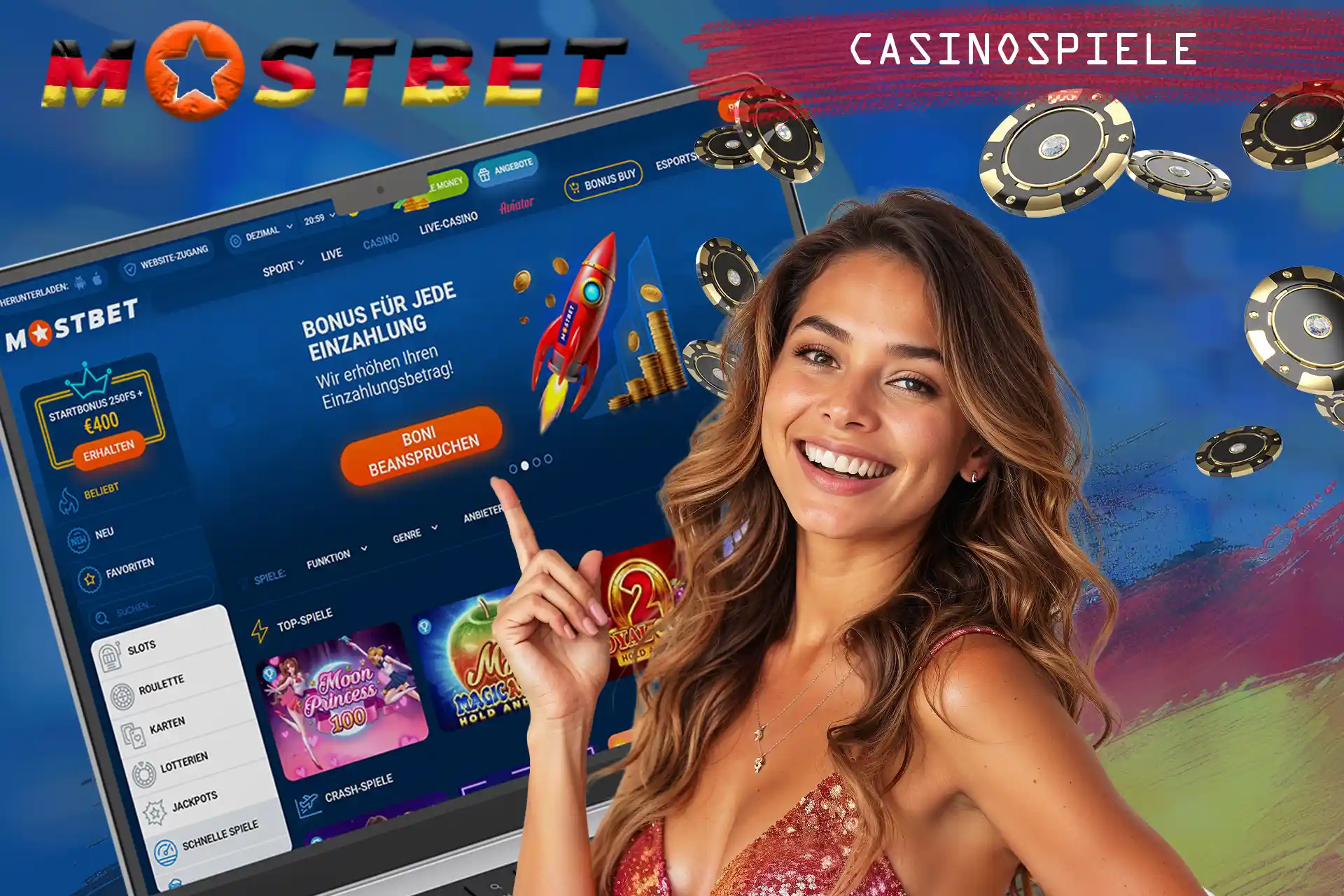 Tausende von Casinospielen